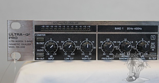 Behringer Ultra Q Pro PEQ2200 Equalizer - 1489597606