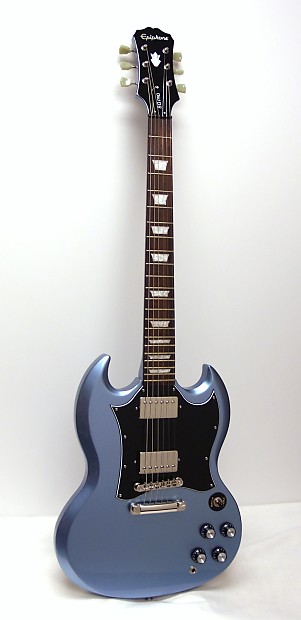 Epiphone 1966 G-400 Pro SG Limited Edition Electric Guitar - Pelham Blue