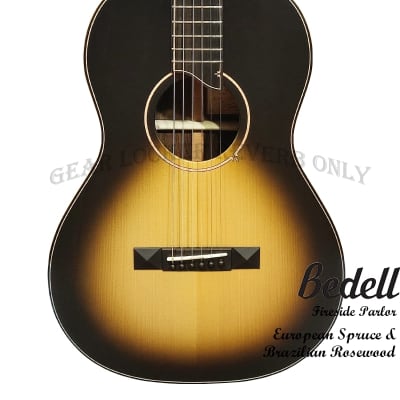 Bedell FS-P-EU/BR Fireside Parlor European Spruce & Brazilian Rosewood handcraft guitar for sale