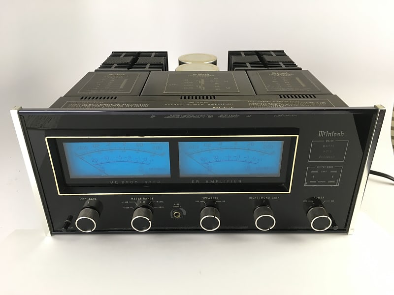 McIntosh MC2205 200-Watt Stereo Solid State Power Amplifier imagen 1