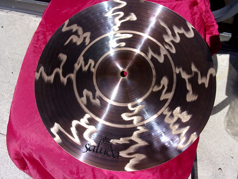 Saluda 14" Inverted China Splash Tesla T4 Lightning Bolts & Reverb