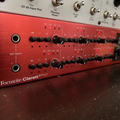 Focusrite Clarett 8Pre X Thunderbolt Audio Interface | Reverb Focusrite Clarett 8Pre X Thunderbolt Audio Interface | Reverb