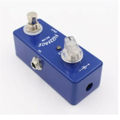 Mosky Audio Micro Pedal BLUE FUZZ FACE BC108 (Dunlop Silicon Fuzz Face) image 3
