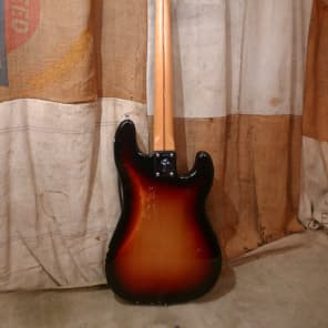 Fender Precision Bass Lefty 1974 Sunburst image 6