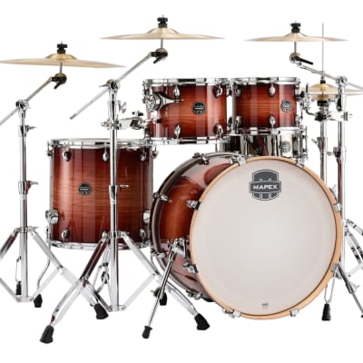 Mapex Armory Series 5pc Rock Shell Pack Redwood Burst
