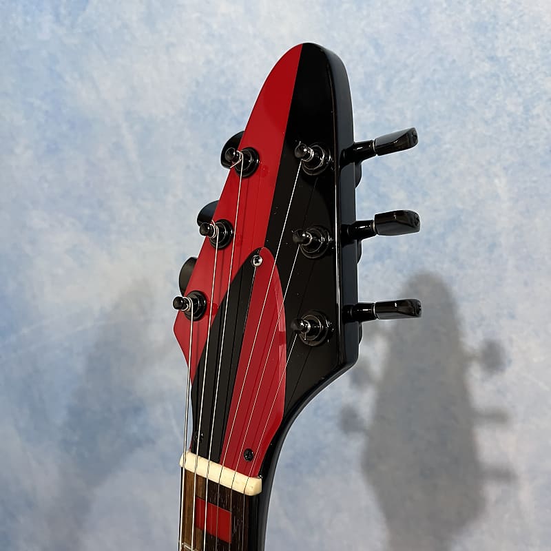 Rare 2012 Edwards ESP E-FV RB Michael Schenker Red and Black