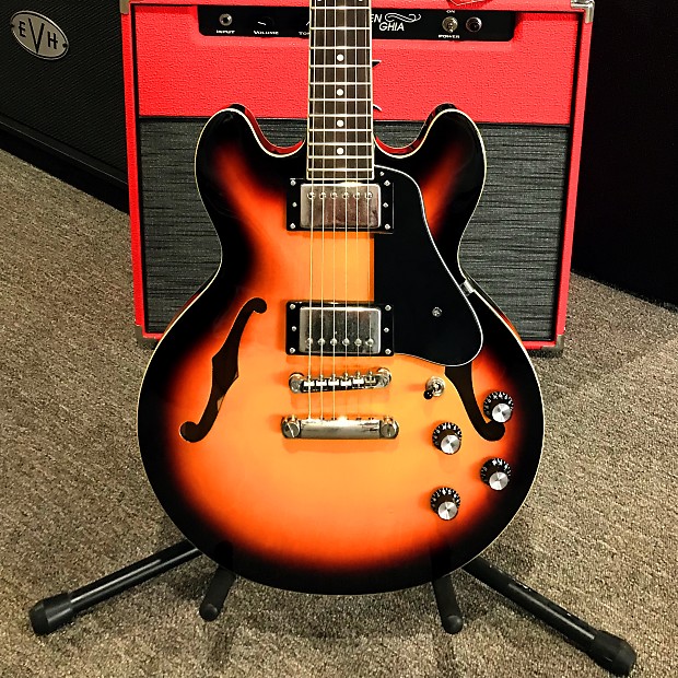 Epiphone DOT VS サンバースト Epiphone ES-339 vs Dot - YouTube