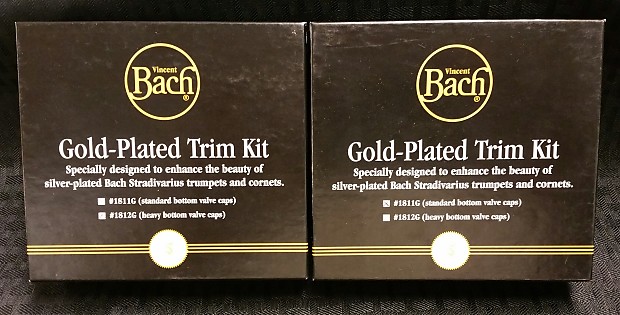 Bach Gold-Plated Trumpet Trim Kit - Heavy