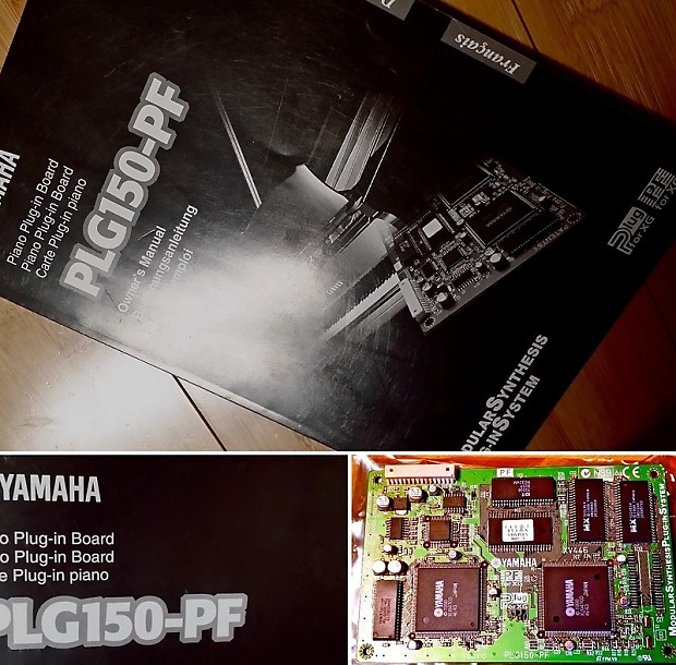 Yamaha PLG 150 PF Piano Plug-in Board w Manual image 1