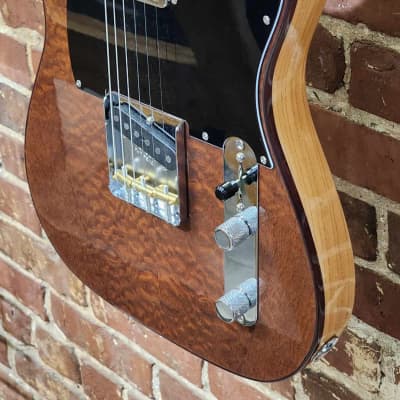 Fender Rarities Series Red Mahogany Top Telecaster with Maple Fretboard, 2019 - Natural image 7