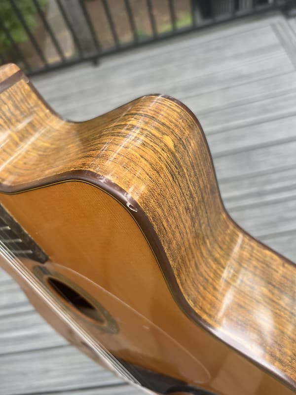 Geronimo Mateos Audrey 2016 - Cedar top. Walnut neck. | Reverb