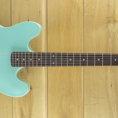 Fender Tom DeLonge Starcaster Rosewood Satin Surf Green ID23002033 for sale