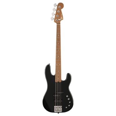 Used Charvel Pro-Mod San Dimas Bass PJ IV Metallic Black w/ Caramelized Maple FB image 2