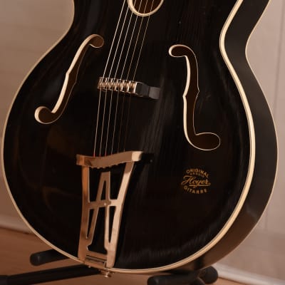 Arnold Hoyer Herr im Frack – 1956 German Vintage Archtop Jazz Guitar / Gitarre image 2