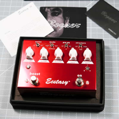 Bogner Red Ecstasy OverDrive Full Size version Excellent Condition Like NIB image 1