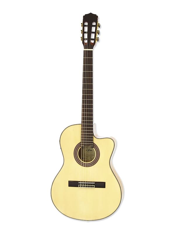 ARIA A-48CE N thin body cutaway classical guitar image 1