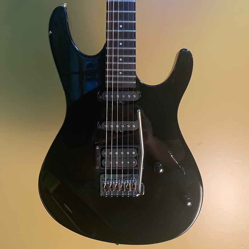 1988 Ibanez RG140 Black | Reverb