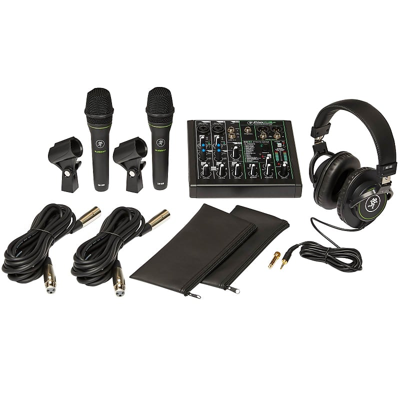 Mackie Performer Bundle with Mixer, Microphones, Headphones image 1