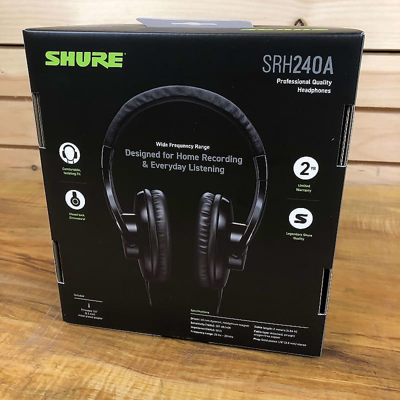 Shure SRH-240A Headphones | Reverb