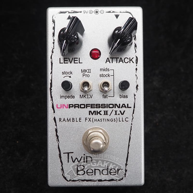 Ramble FX Twin Bender V3 Fuzz 最終モデル Ramble FX Twin Bender V3 | Reverb Canada