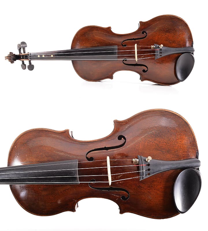 Vintage 4/4 Master Labaled Top Violin Fiddle Tullio | Reverb