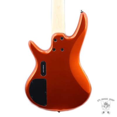 Ibanez GIO GSR205 5-String Electric Bass - Roadster Orange Metallic image 2