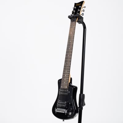 Hofner Shorty Deluxe Electric Guitar - Black for sale
