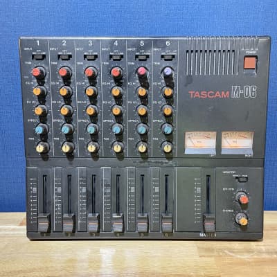 TASCAM M-06 80s 6 Channel All Stereo Mixer Very Rare | Reverb