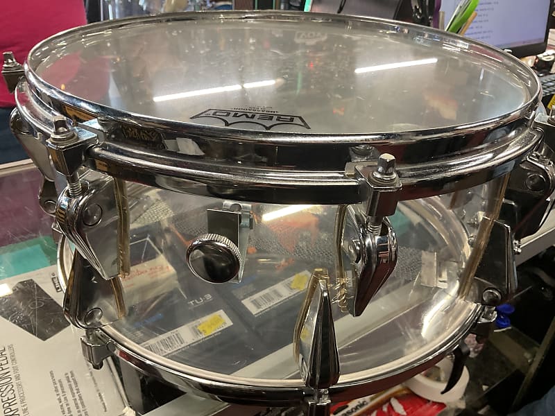 Zickos Snare Drum 14X6 1970’s Clear Reverb
