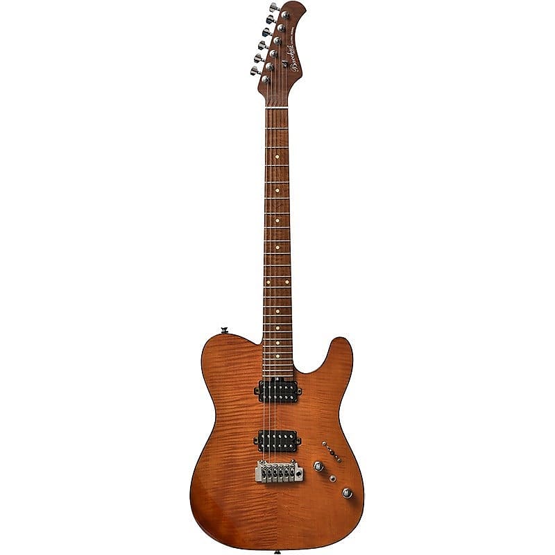 Bacchus GLOBAL Series TACTICS24-FM/RSM (ST-BR) [Roasted maple neck and  fingerboard model]