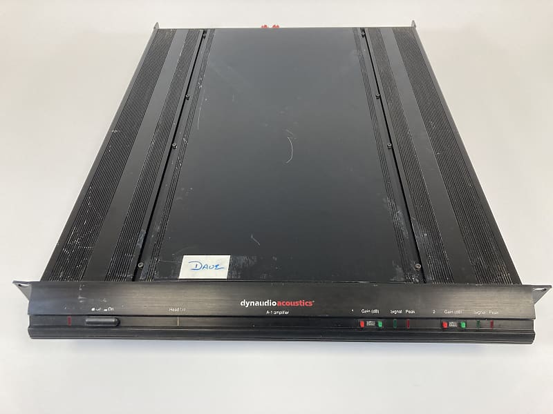 Dynaudio A-1 / Hill Audio Chameleon Power Amplifier 1990's 120VAC