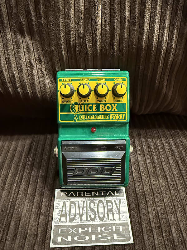 DOD FX51 Juice Box ギターエフェクター DOD FX51 Juice Box | Reverb Canada