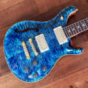 PRS McCarty 594 Limited Semihollow Electric Guitar River Blue 10-Top