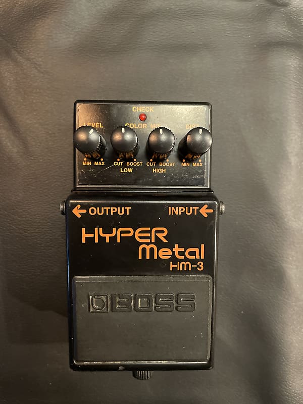 Boss HM-3 Hyper Metal Distortion Pedal | Reverb