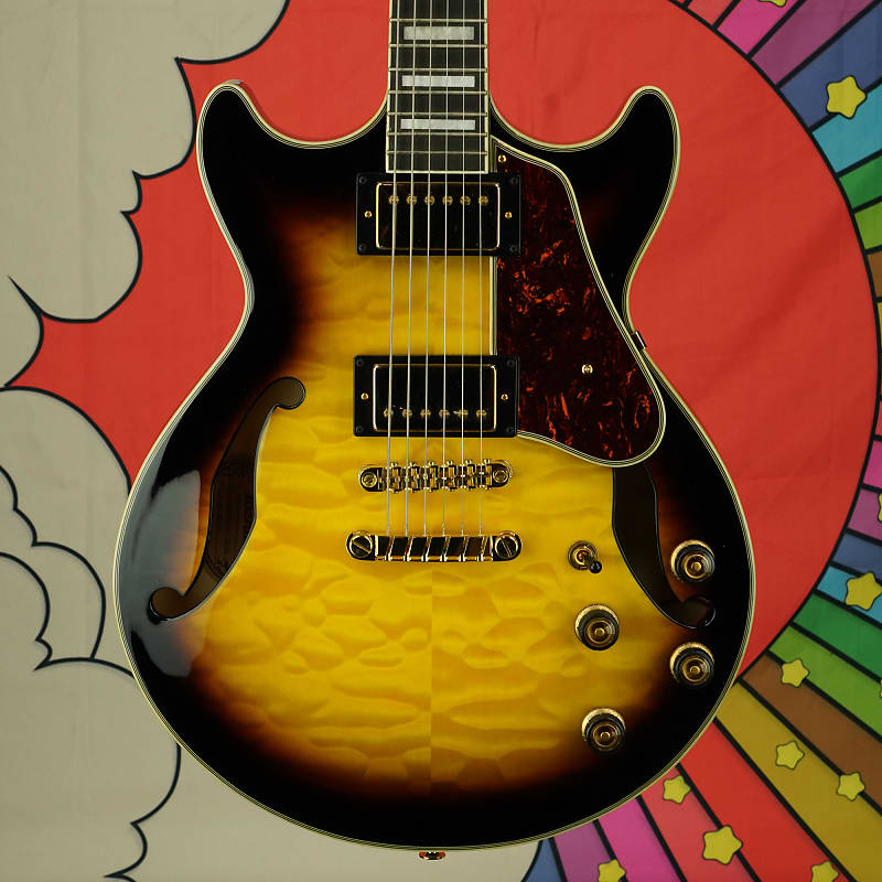 Ibanez Artcore Express Electric Guitar - Antique Yellow Sunburst image 1