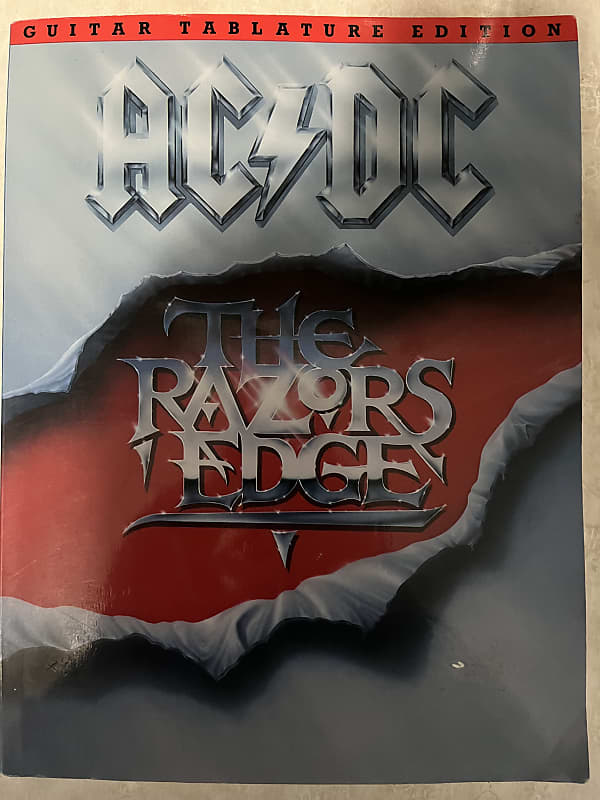 Ac⚡️Dc　The Razors Edge ギタースコア Ac⚡️Dc The Razors Edge ギタースコア