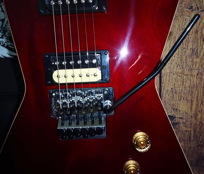 Dean Z 79 F TCH - Flame Top Z with Floyd Rose in Trans