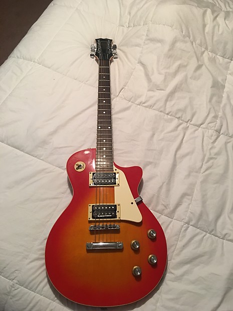 Samick Artist Series Les Paul 90's Cherry Burst | Reverb