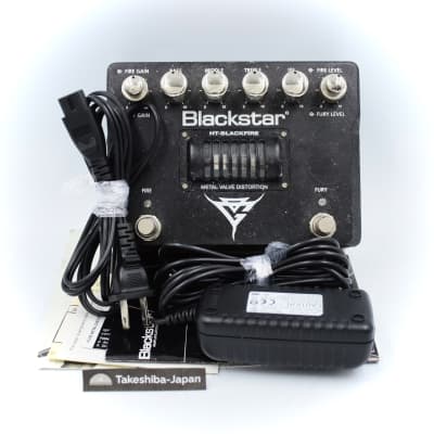Blackstar HT-BLACKFIRE ガスGモデル Blackstar Unveils Gus G. HT-Blackfire Distortion Pedal - Premier