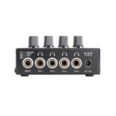 On-Stage Stands HA4000 4-Channel Headphone Amplifier image 2