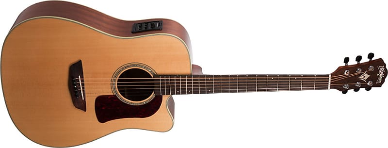 Washburn HD100SWCEK Heritage Dreadnought Cutaway with Fishman. New with Full Warranty! image 1