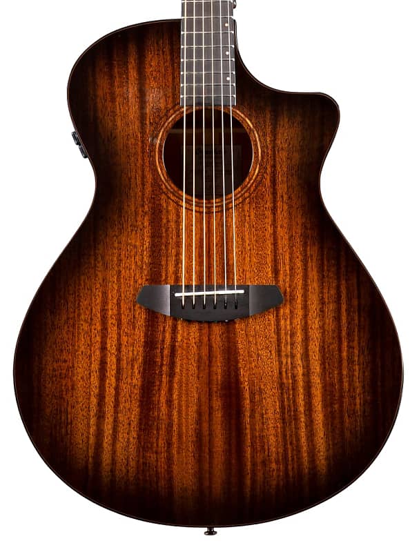 Breedlove Wildwood Pro Concerto CE Acoustic Electric Guitar, Suede Burst image 1