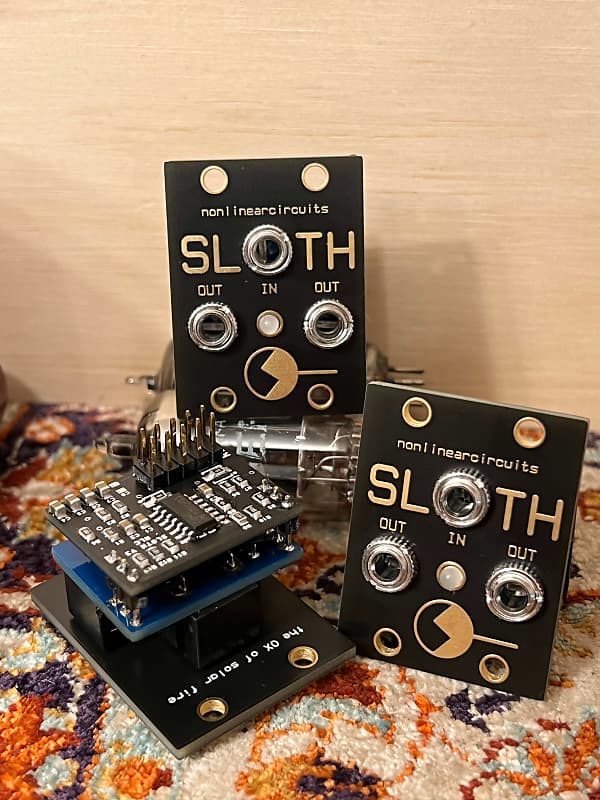 Nonlinearcircuits NLC 1u Apathy Sloth (Pulp Logic Format) 2022 Black