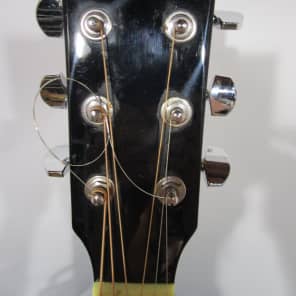 Fender DG-11E Acoustic/Electric Guitar, Black image 4