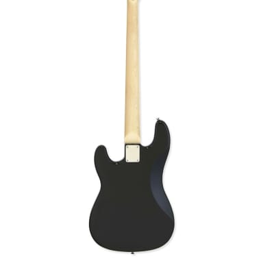 Aria STB-PB-BK Basswood Body Bolt-On Maple Neck Rosewood Fingerboard 4-String Electric Bass Guitar image 2