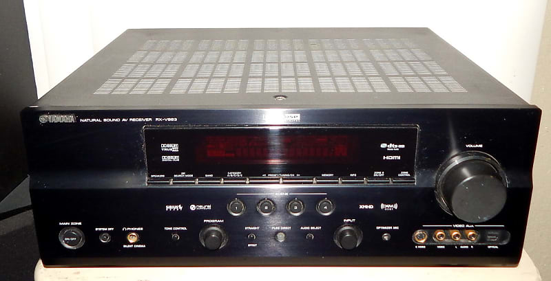 Test Amplificateur Yamaha RX-V663