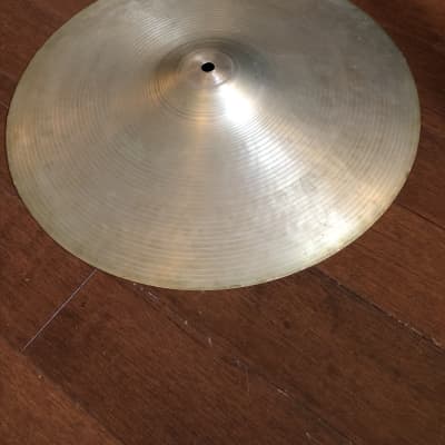 VINTAGE 14” ZYN HI-HAT Cymbals - 1960’s by Premier - Made In England image 9