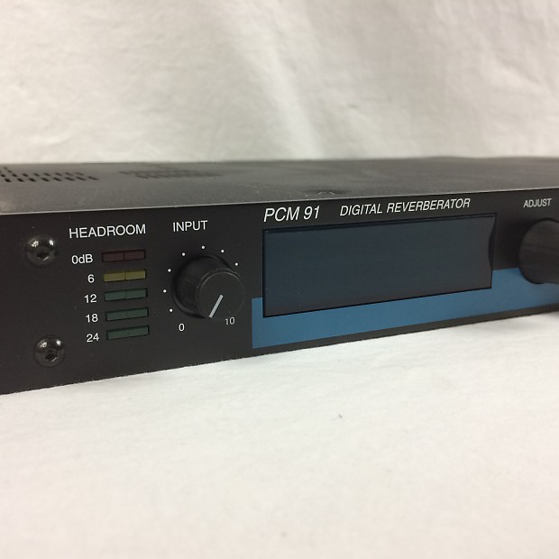 Lexicon PCM91 Digital Reverberator Rack Mount Effects Unit Reverb