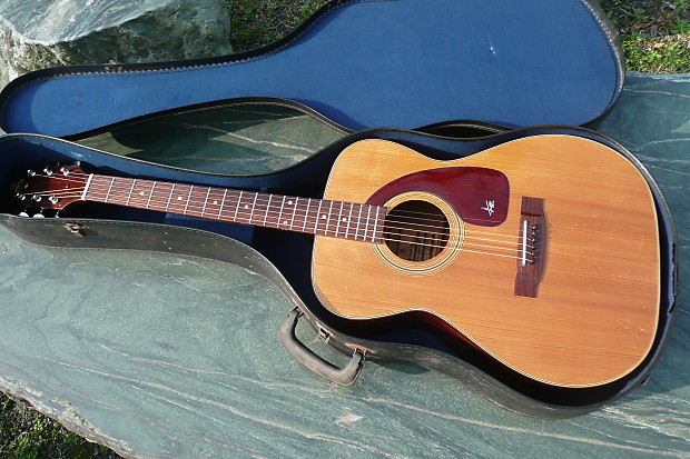 Takeharu FT130 OOO size guitar by Suzuki Violin 1976 Natural
