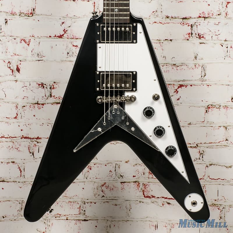 EPIPHONE ( エピフォン ) Flying V Ebony Epiphone Flying V, Ebony | Epiphone